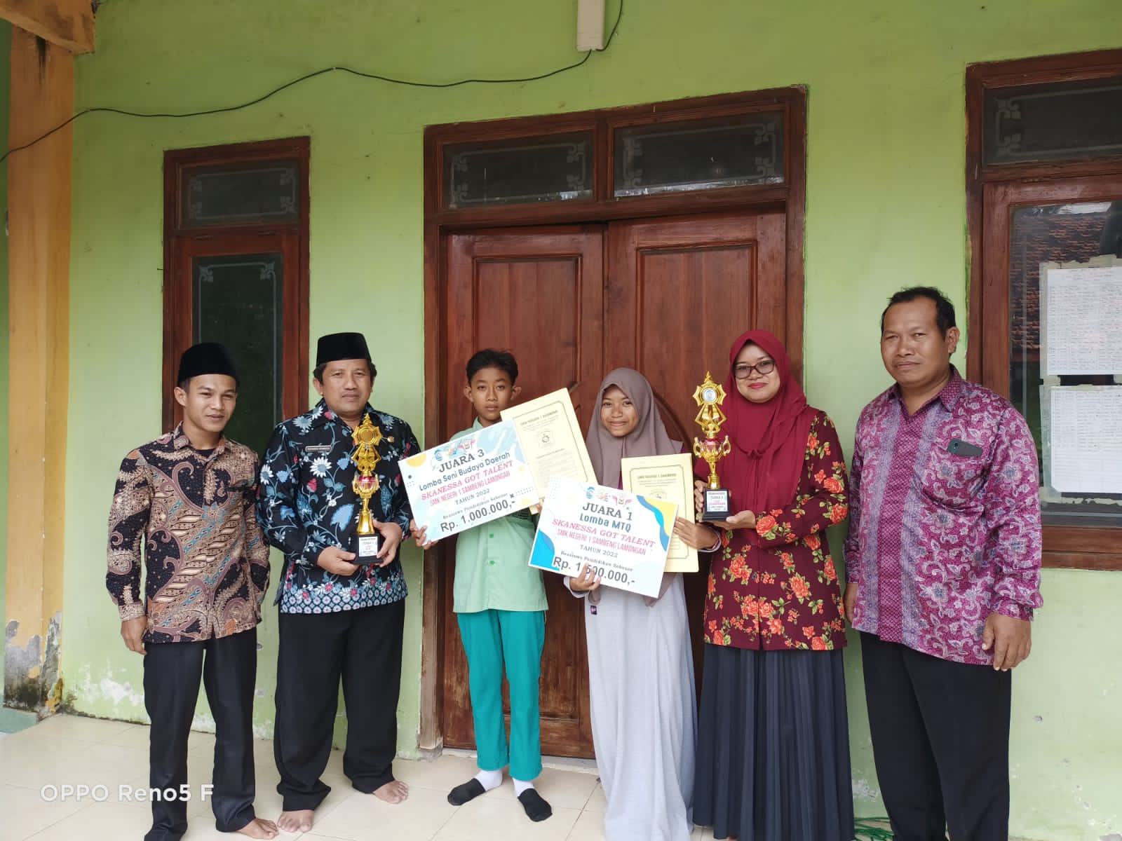 MTsN 1 Lamongan Filial Sumberbanjar Raih Juara Cerdas Cermat Tingkat Kabupaten